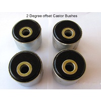 2 Degree to suit Toyota Landcruiser 78/79 80/100/105 Series Castor Correction Bush kit